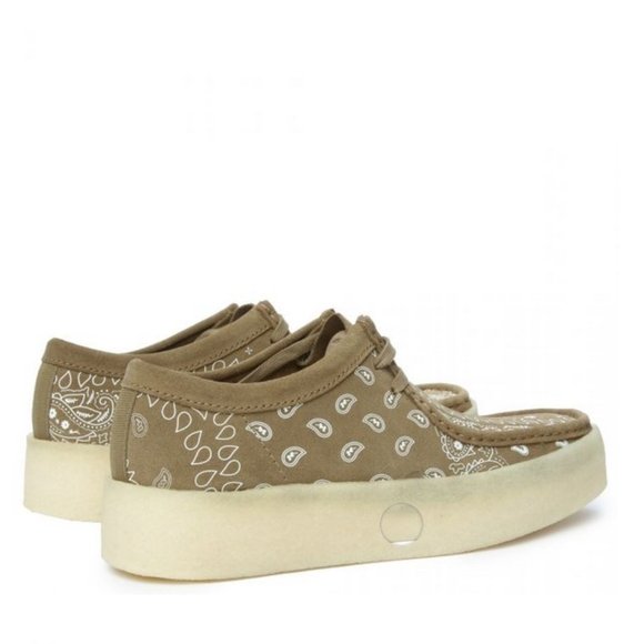 clarks Wallabee Cup Dark Olive print main image 7